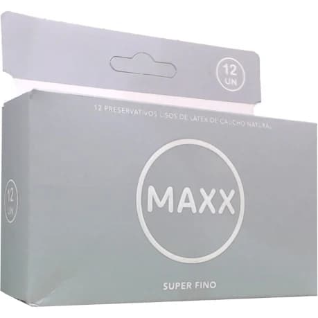 Preservativos Maxx Super Fino x12