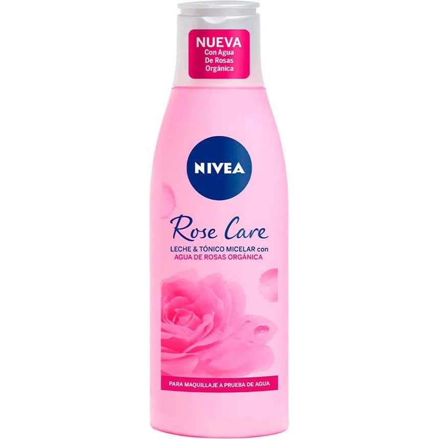 Nivea Rose Care Leche y Tónico Micelar 2 en 1 200 ml