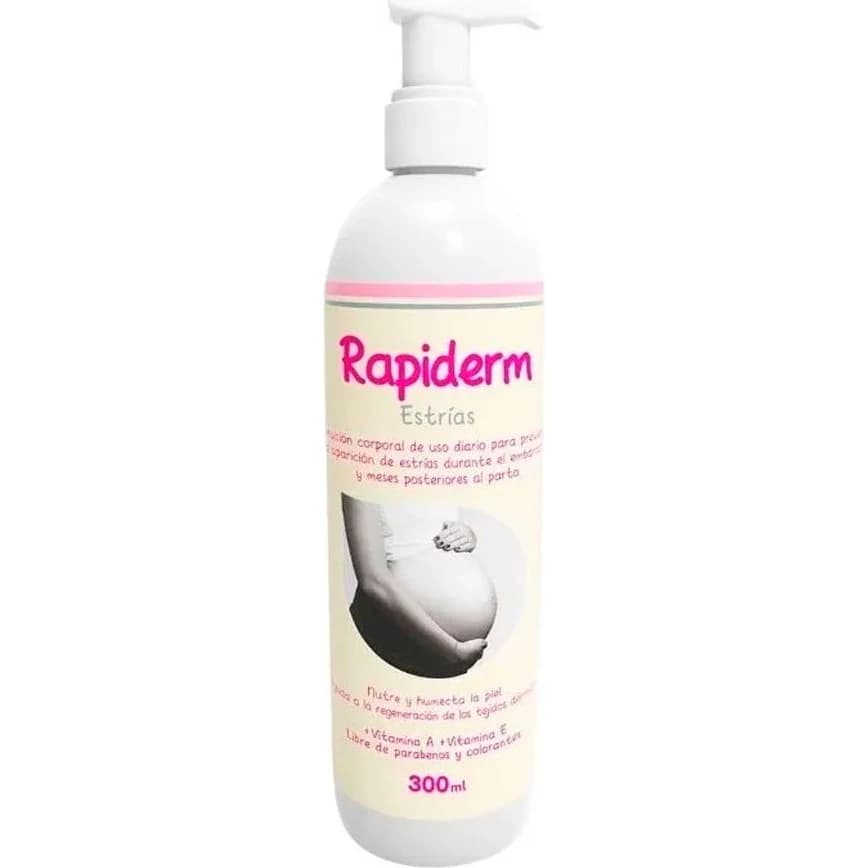 Crema Corporal Rapiderm Estrías 300 ml