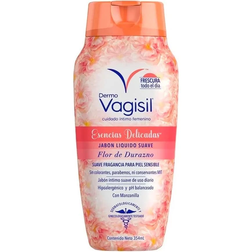 Jabón Líquido Vagisil Durazno 355 ml