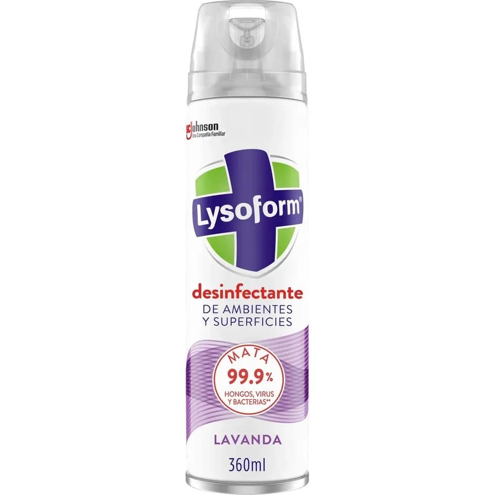 Desodorante de Ambiente Lysoform Aerosol Lavanda 285 ml