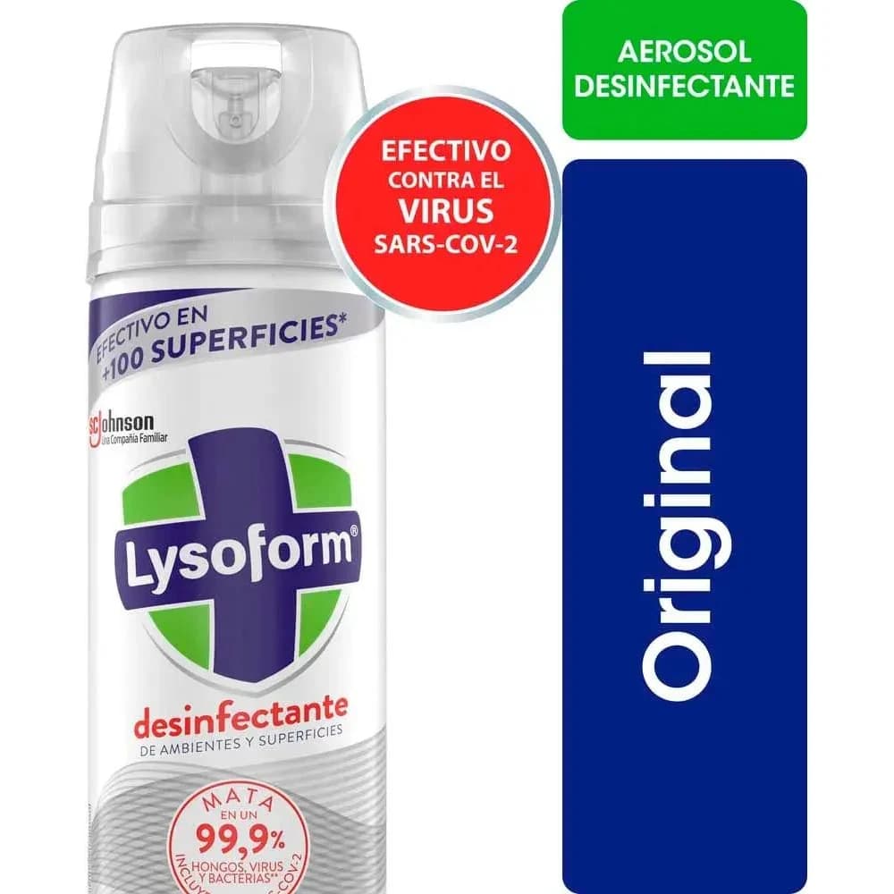 Desodorante de Ambiente Lysoform Aerosol Original 285 ml
