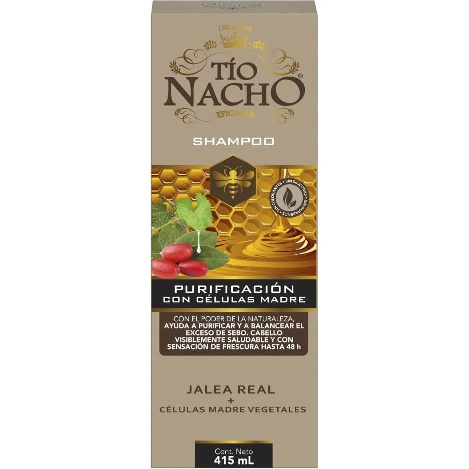 Shampoo Tío Nacho Células Madre 415 ml