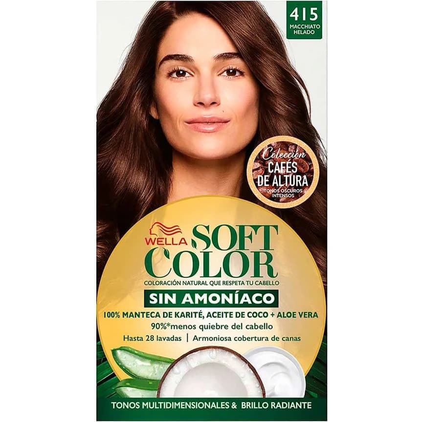 Tintura Capilar Soft Color Tono 415 Macchiato