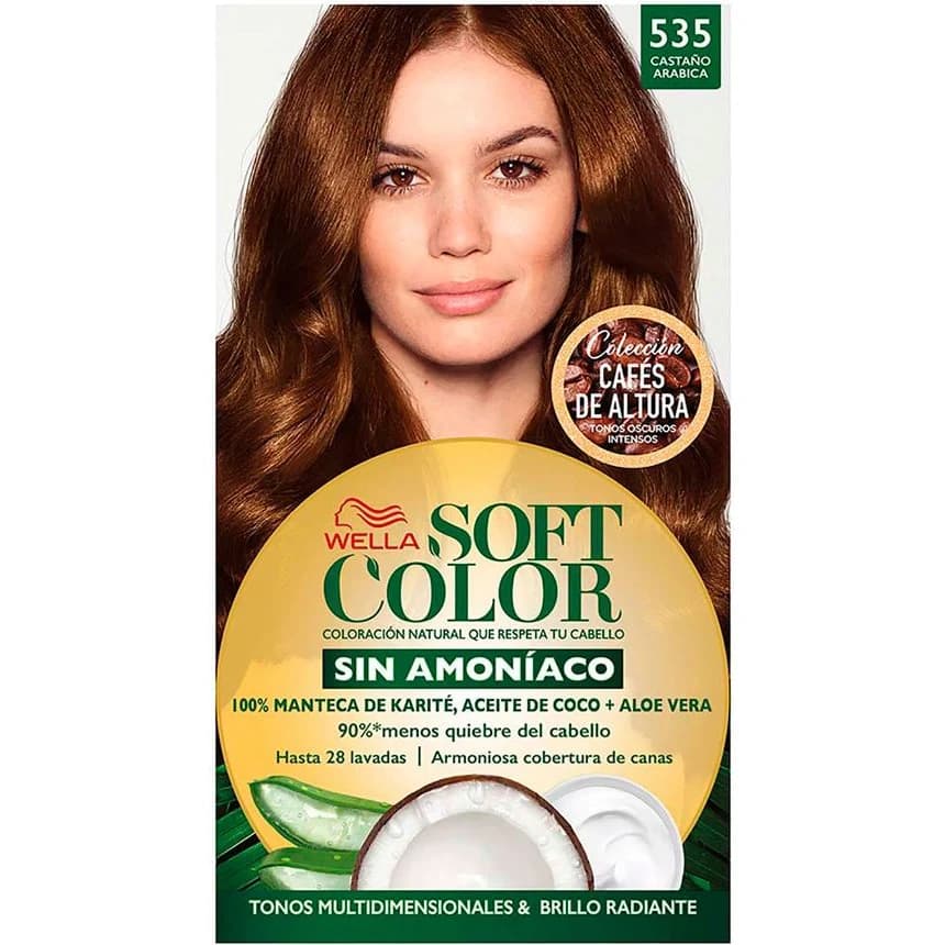 Tintura Capilar Soft Color Tono 535 Brown Arabica