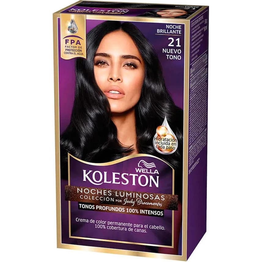 Tintura Capilar Koleston Kit 21 Noche Brilla