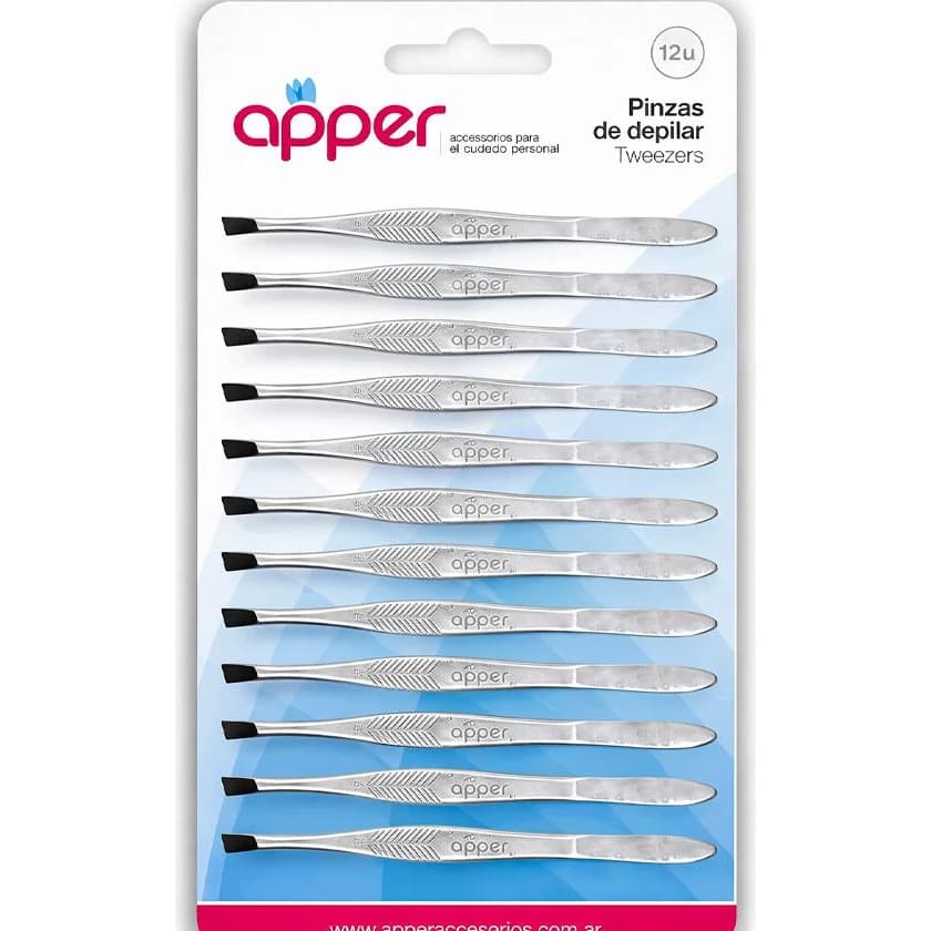 Pinza Depilatoria Níquel X12