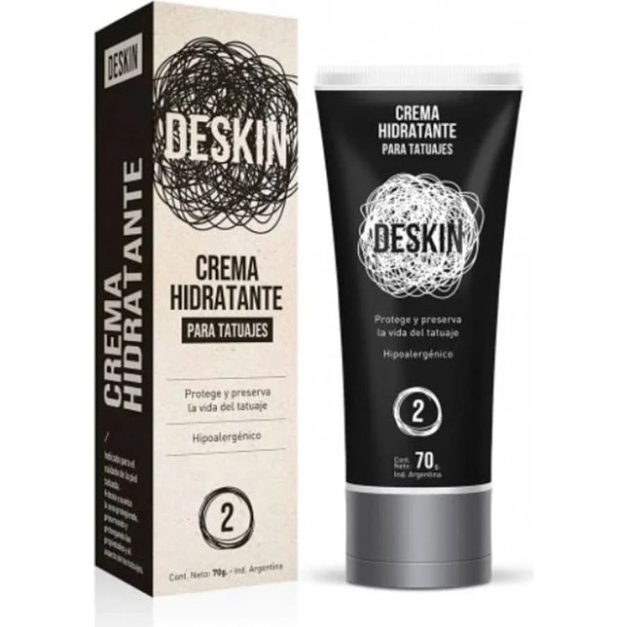Crema Corporal Deskin Hidratante para Tatuajes 70 g
