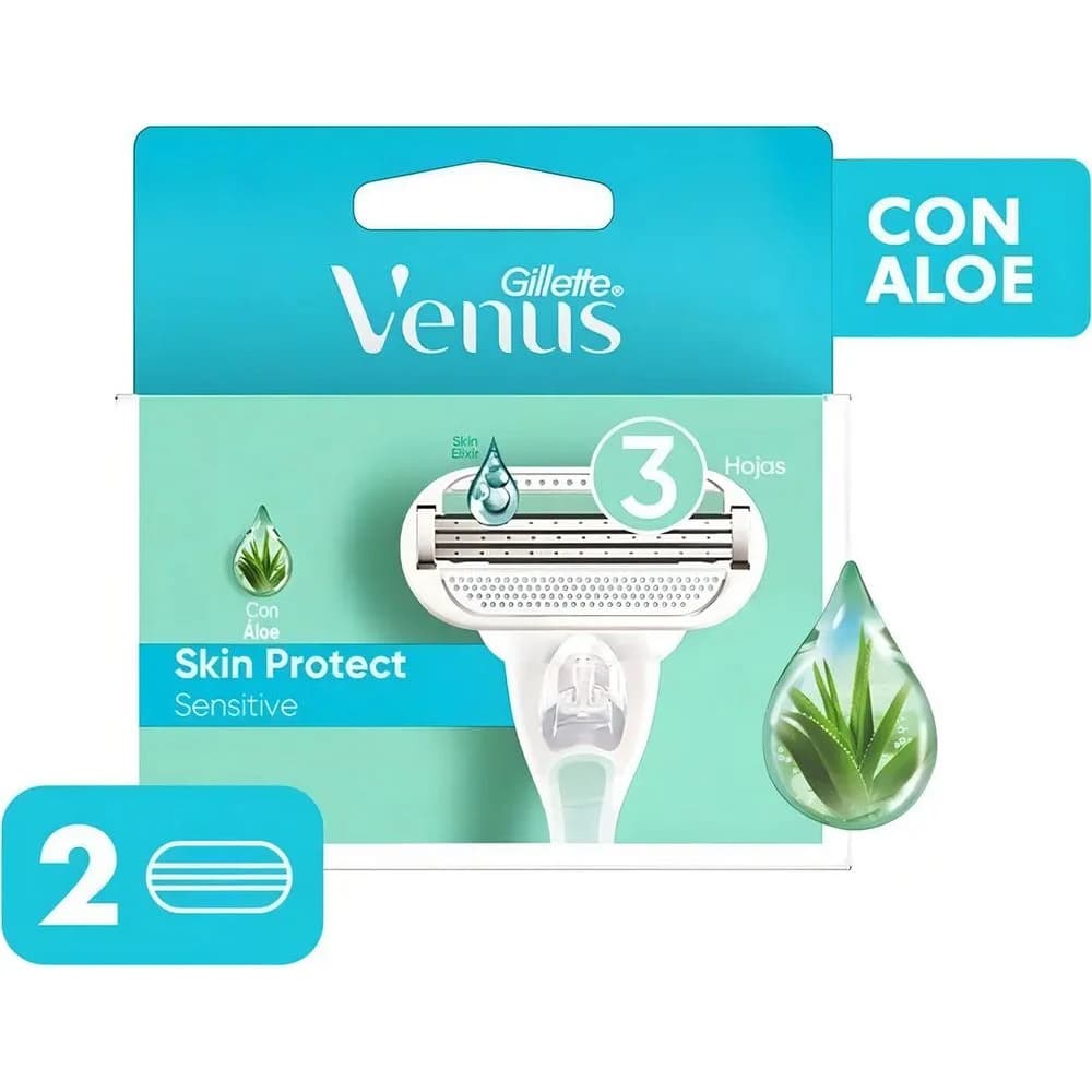 Gillette Venus Divine Sensitive Cartuchos x2