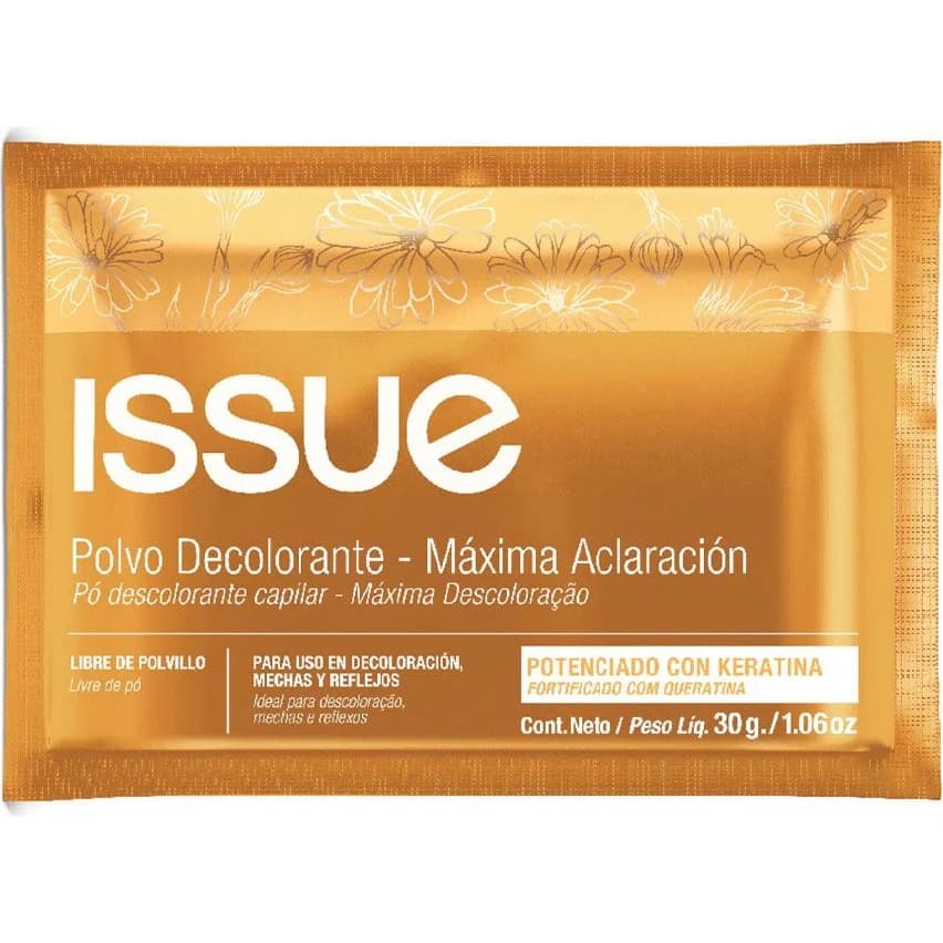 Decolorante Polvo Issue Máximo Aclarador 30 g