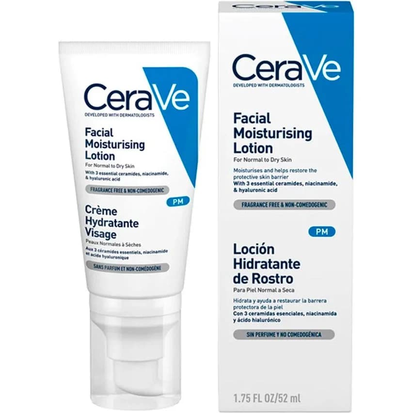 Loción Hidratante Facial CeraVe 52 ml