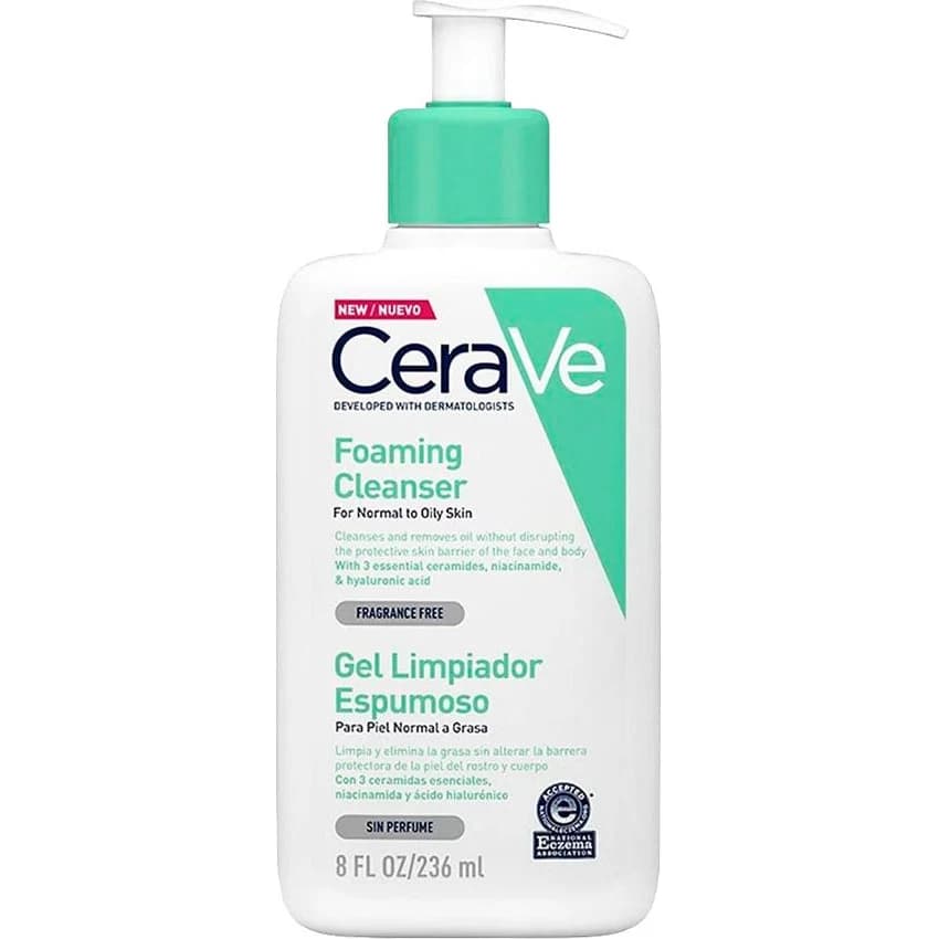 Gel de Limpieza Espumoso CeraVe 236 ml