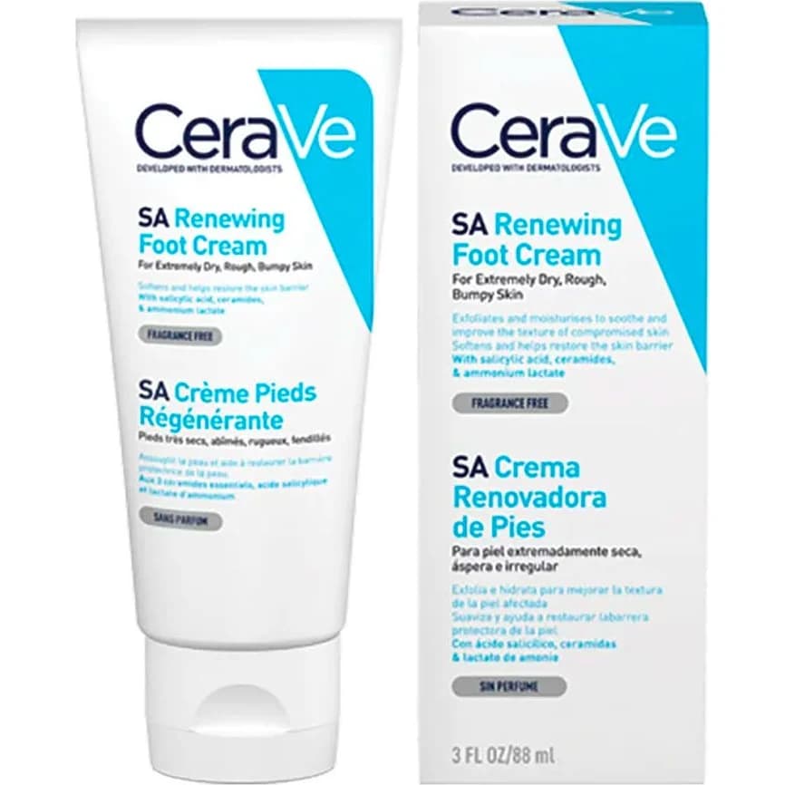 Crema Hidratante para Pies Resecos CeraVe 88 ml