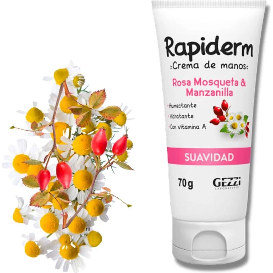 Crema Corporal Rapiderm Suavidad 70 g