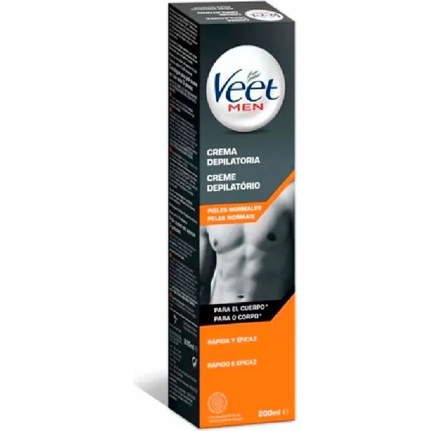 Crema Depilatoria Veet for Men Piel Normal 200 ml