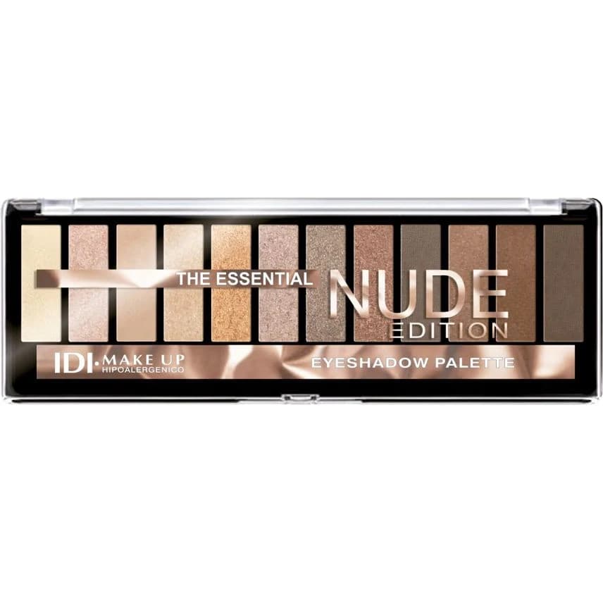 Paleta de Sombras IDI The Essential Nude 12 Tonos