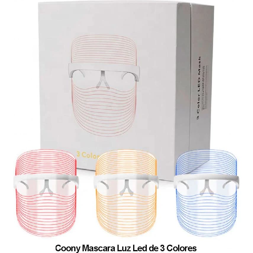 Máscara de Fototerapia Coony Three Colors LED