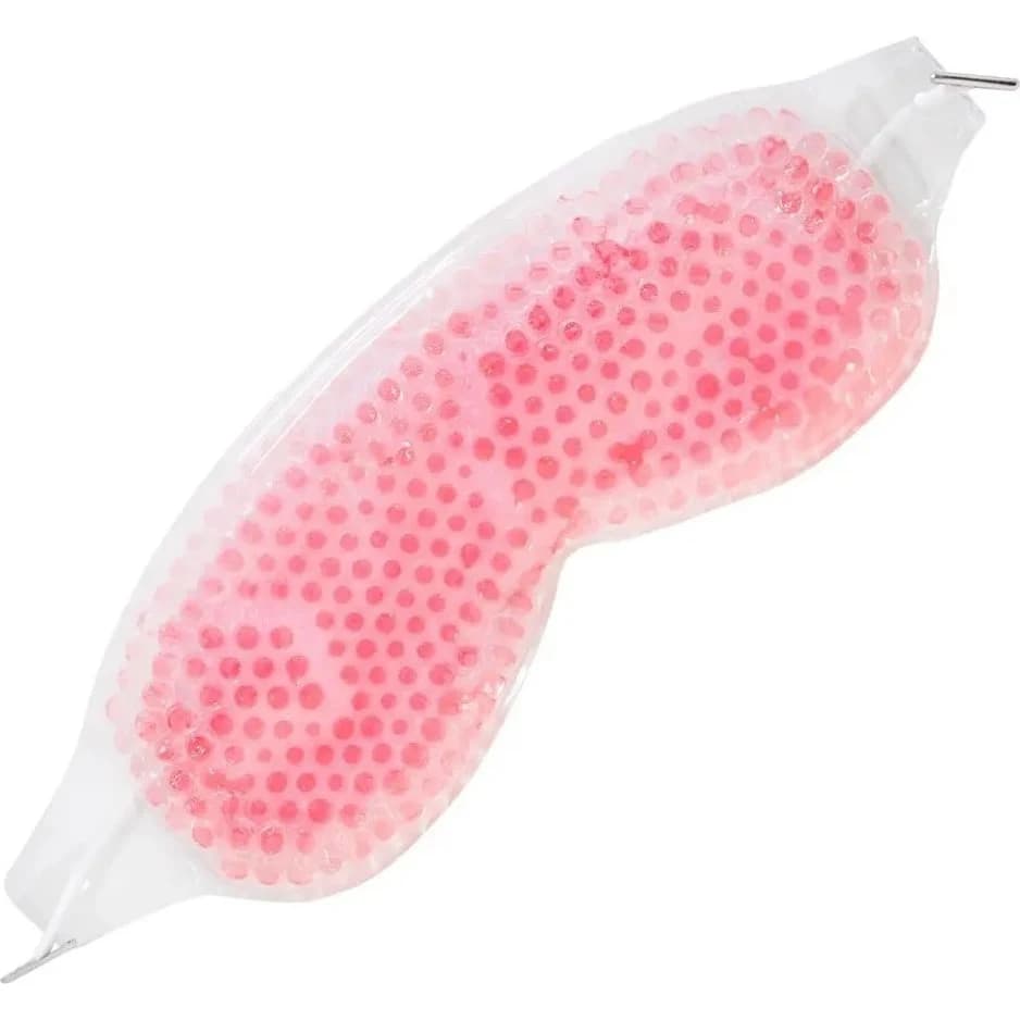 Máscara Descubierta Perlas Rosa