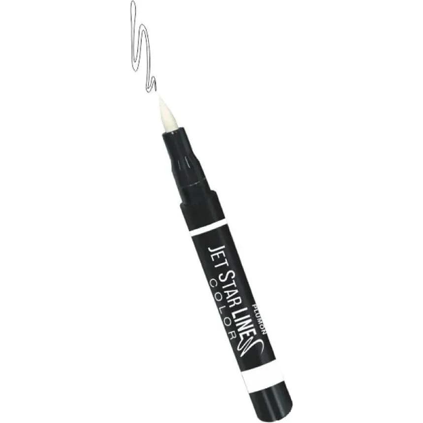 Delineador de Ojos IDI Jet Star Line N° 01 White
