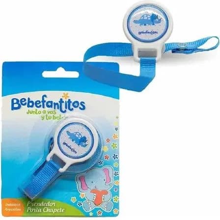 Bebé Fantitos Prendedor de Chupete con Botella