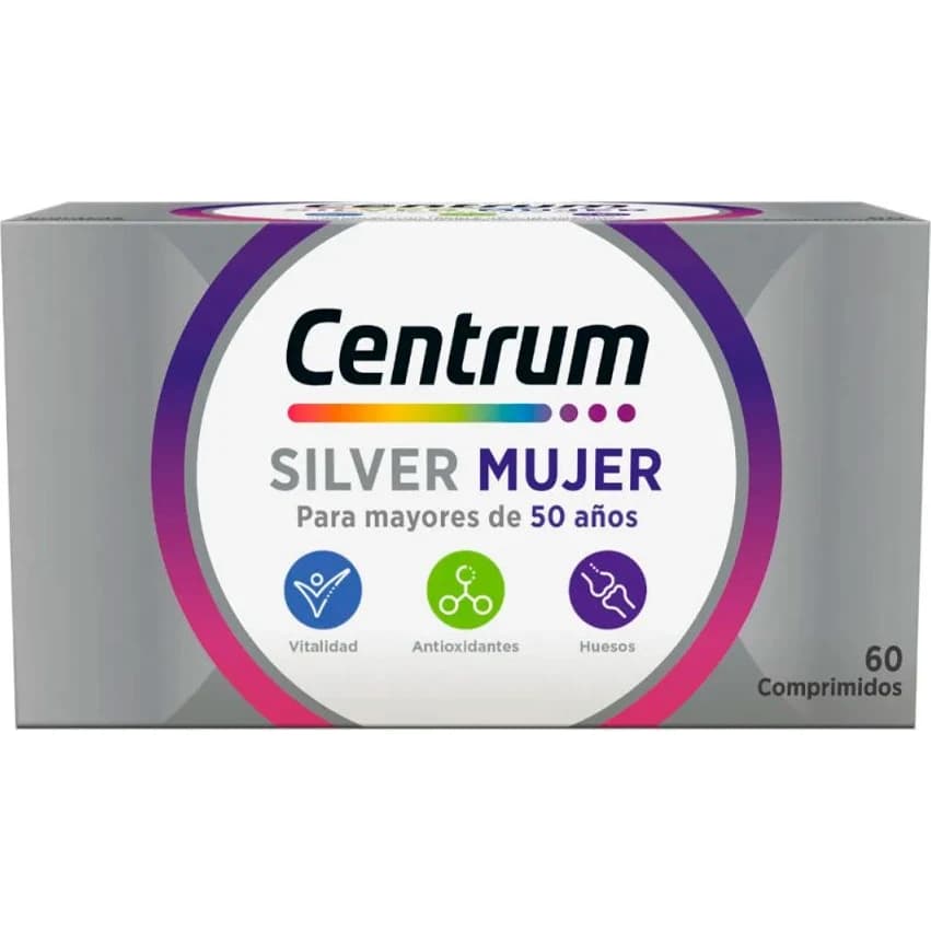 Centrum Silver Mujer 60 Comprimidos