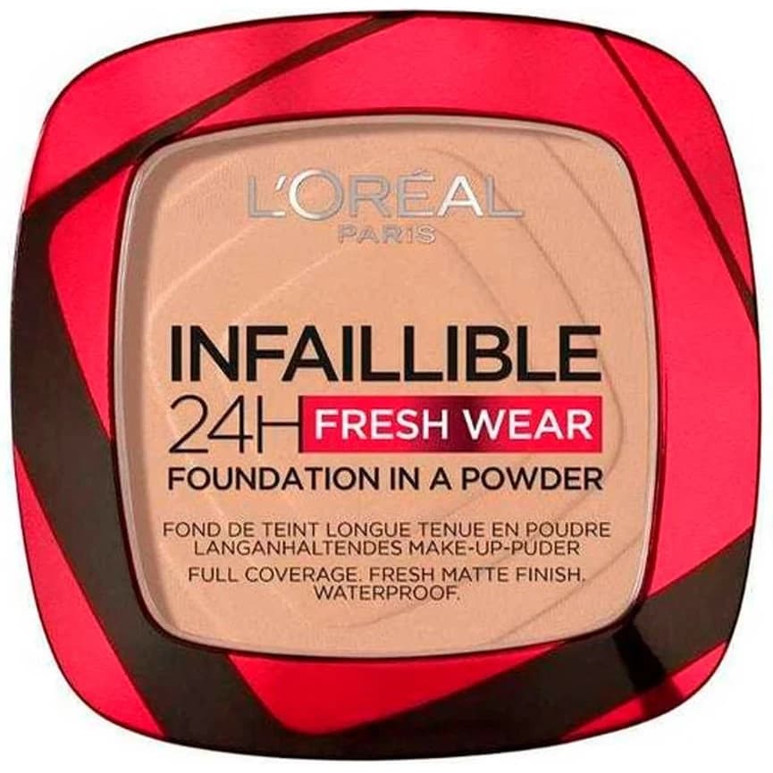 Polvo Compacto L'Oréal Paris Infaillible Fresh Wear 120 Vainilla