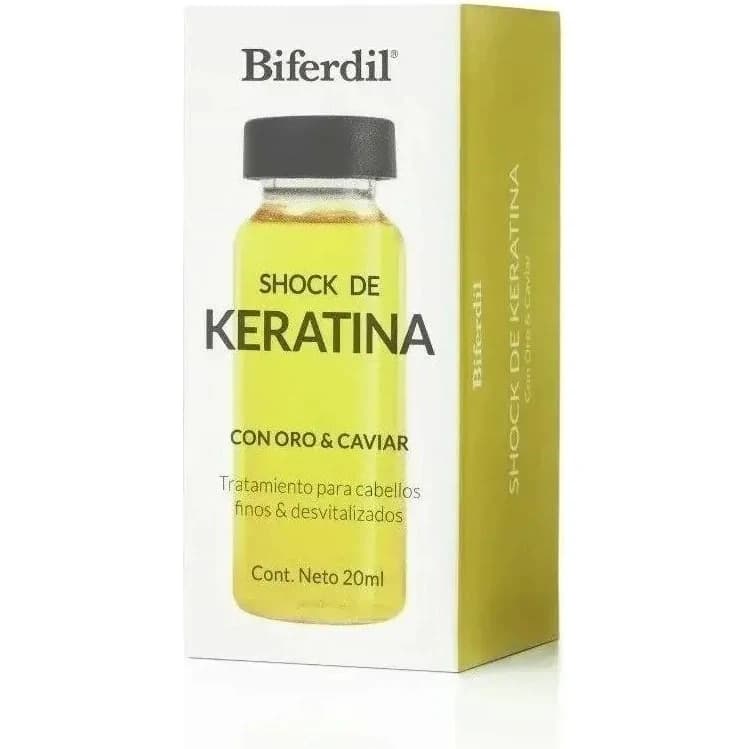 Ampolla Capilar Biferdil Shock Keratina 20 ml