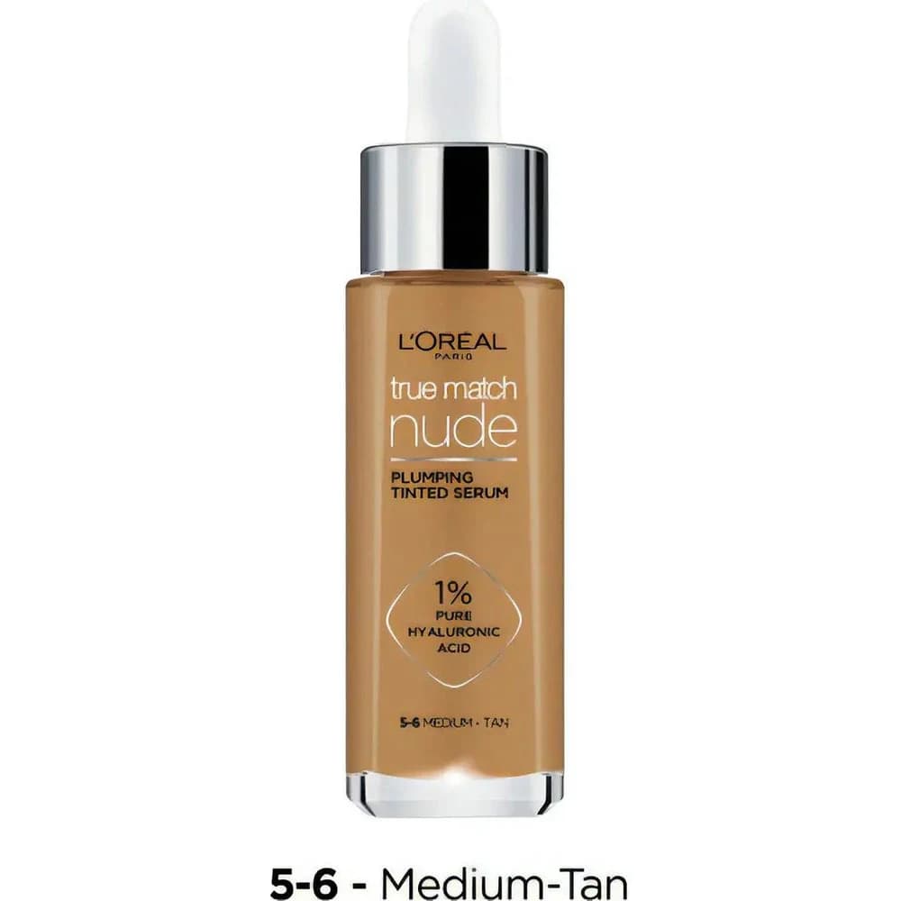 Base de Maquillaje L'Oréal True Match Nude Sérum Tono 5-6