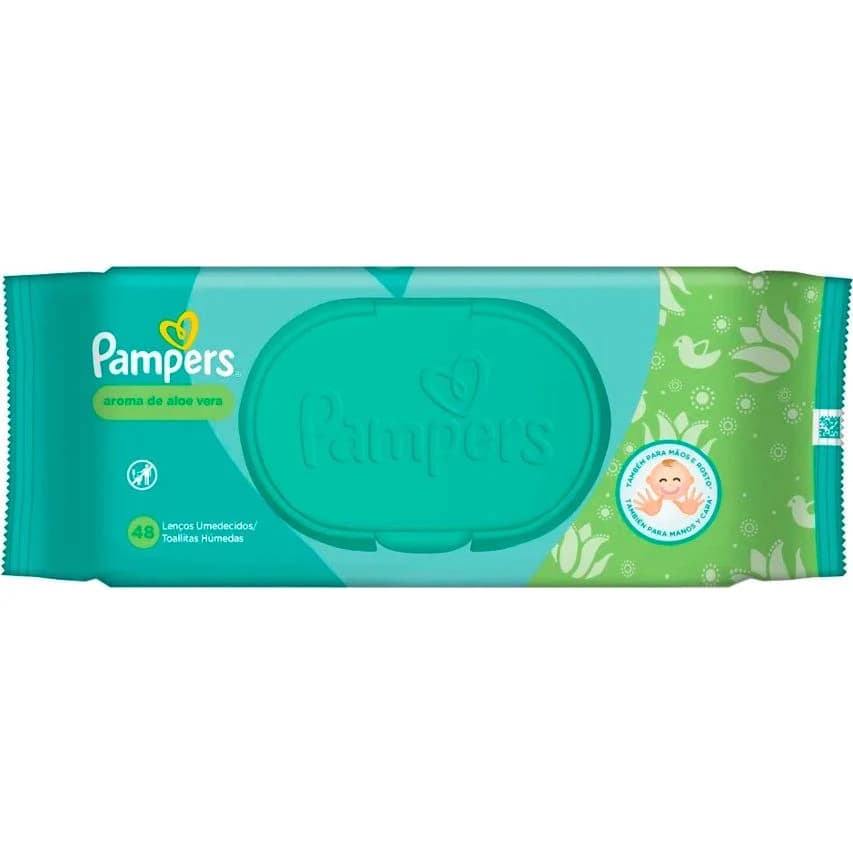 Toallitas Húmedas Pampers Aloe Vera x48 unidades