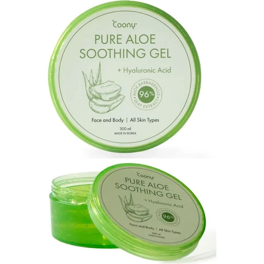 Gel Facial Coony Pure Aloe Sooth con Aloe Vera