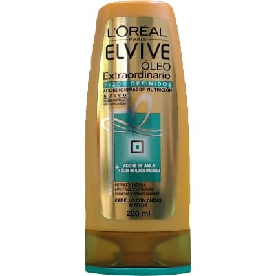 Acondicionador L'Oréal Elvive Óleo Extraordinario Rizos 200 ml