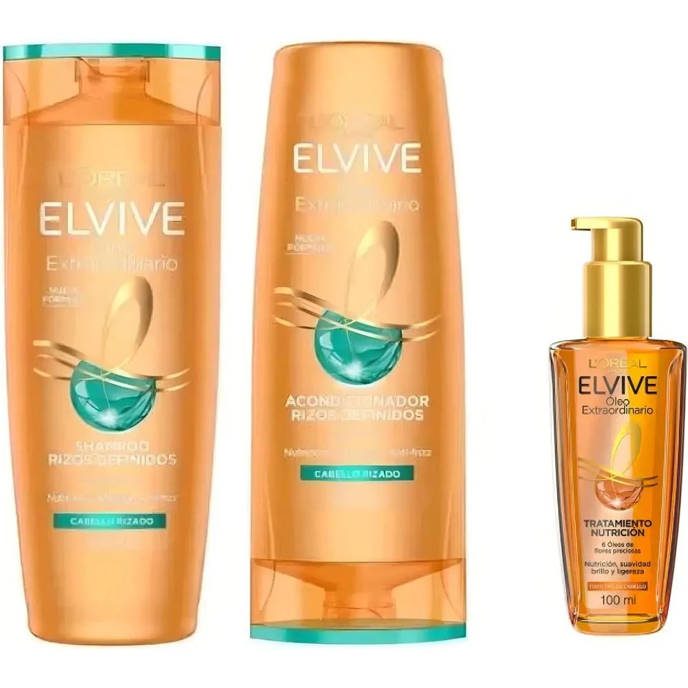 Acondicionador Elvive Óleo Extraordinario Rizos 400 ml