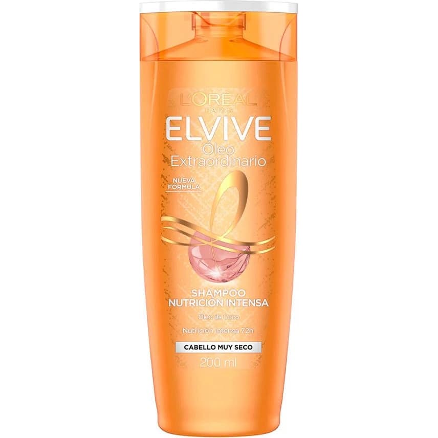 Shampoo L'Oréal Elvive Óleo Extraordinario Coco 200 ml