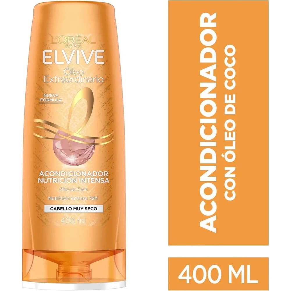 Acondicionador Elvive Óleo Coco 400 ml