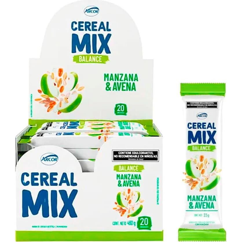 Cereal Mix Manzana Light 20 unidades x 23 g
