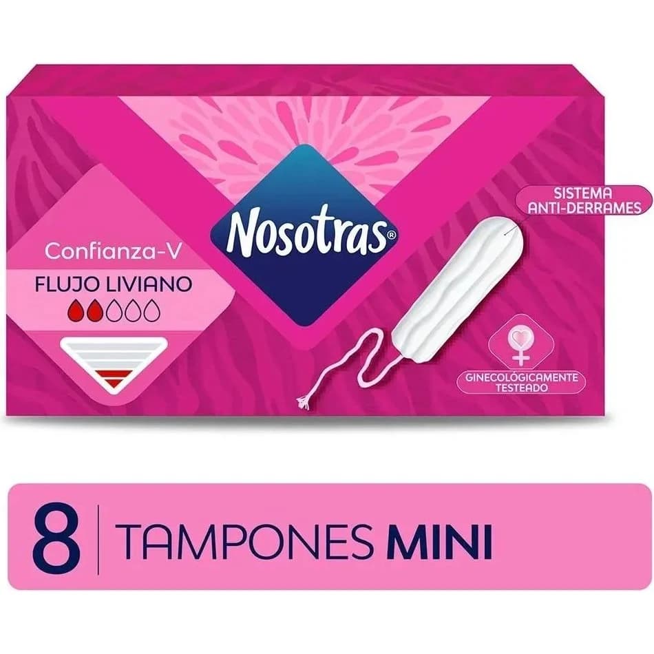 Tampones Mini Nosotras Digitales X 8