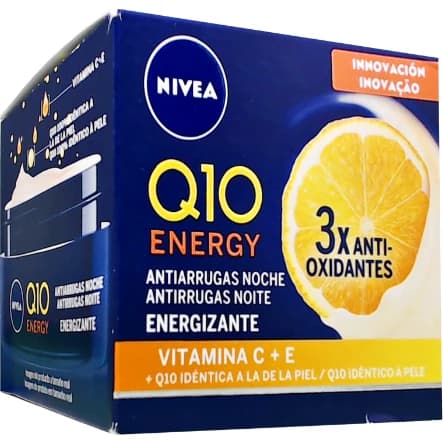 Crema Facial Nivea Q10 Energy Noche 50 ml