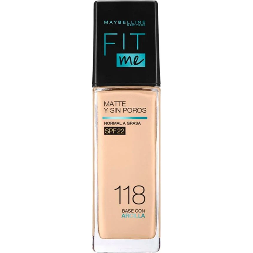 Base de Maquillaje Maybelline Fit Me Mate + Poros Light