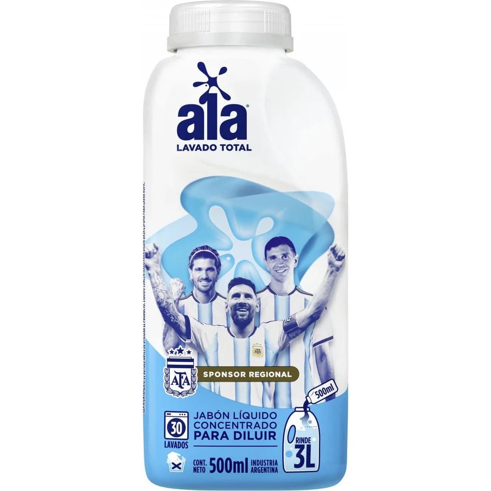 Jabón Líquido para Lavar la Ropa Ala EcoLava 500 ml