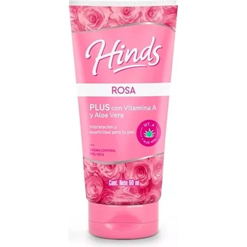 Crema de Manos Rosa Plus Hinds 90 ml