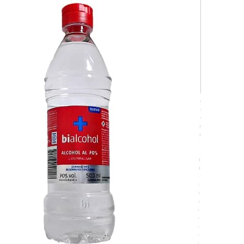 Alcohol 70% Bialcohol Cosmético 500 ml