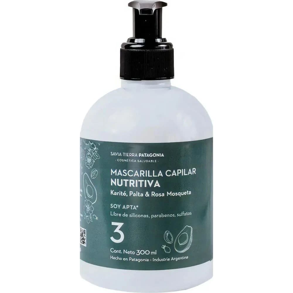Máscara Capilar Nutritiva Savia Tierra Patagonia 300 ml