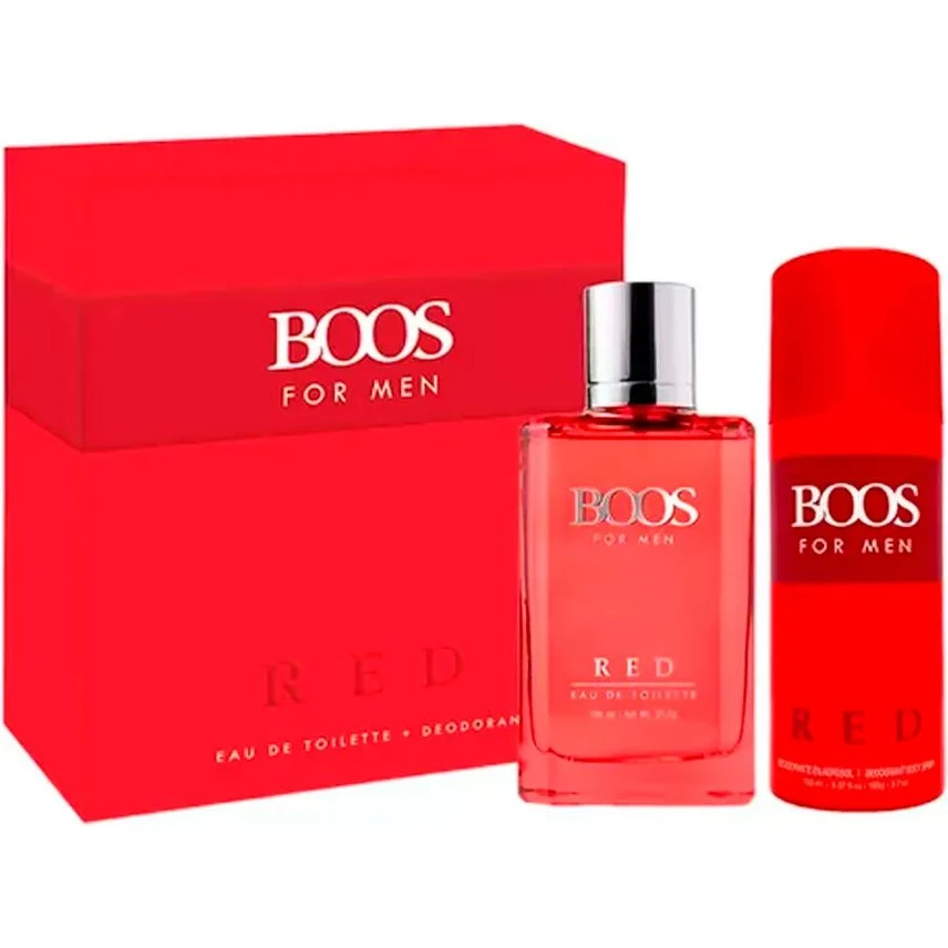 Boos Pack Red EDT 100 ml + Desodorante