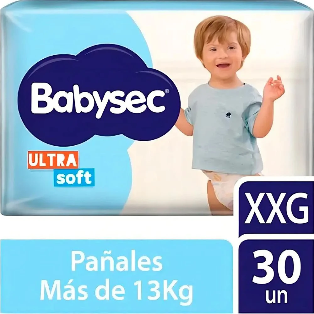 Pañal Babysec Ultraseco XXG x30