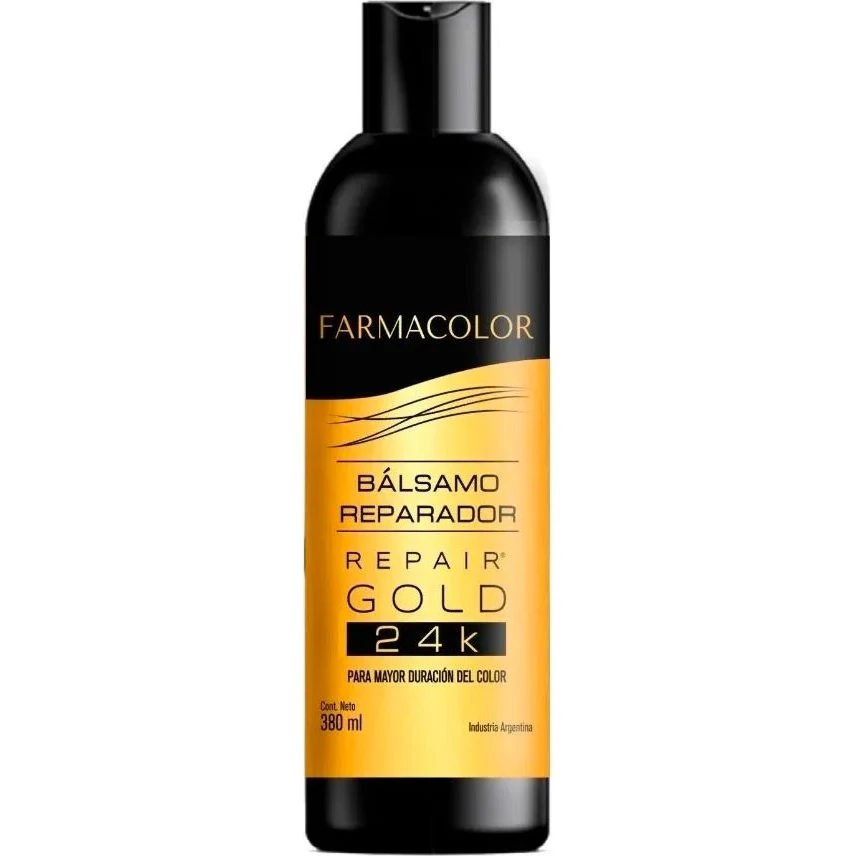 Acondicionador Farmacolor Gold Bálsamo Reparador 380 ml