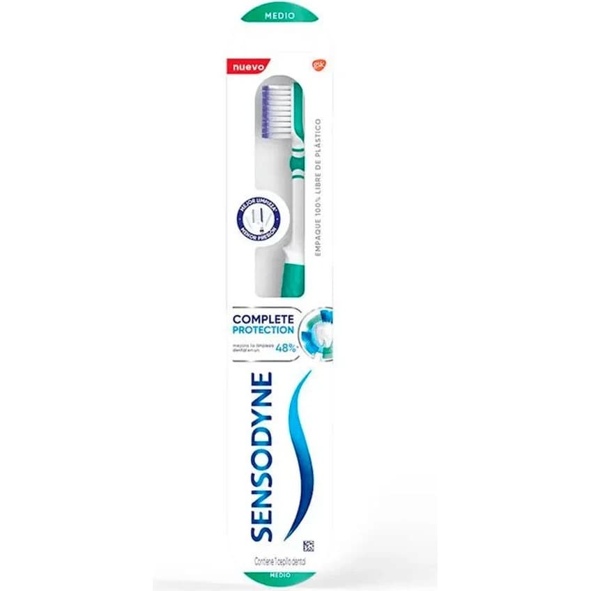 Cepillo Dental Sensodyne Complete Care Medio