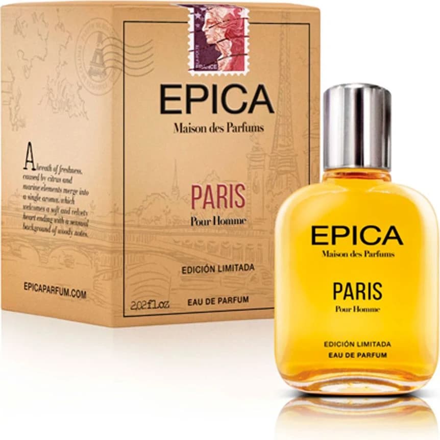 Eau de Parfum Bless Épica Homme Paris 60 ml