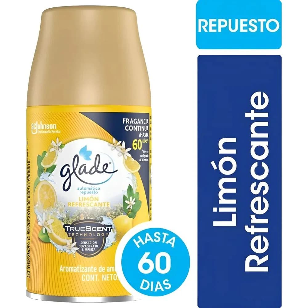Aromatizador Automático Glade Limón 270 ml