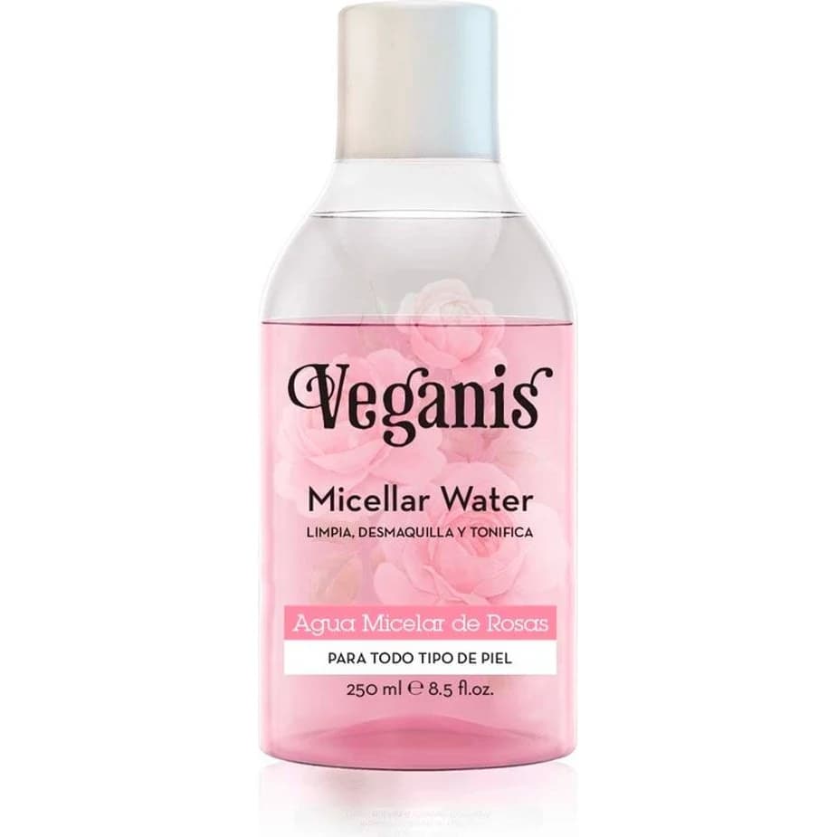Agua Micelar de Rosas Veganis 250 ml