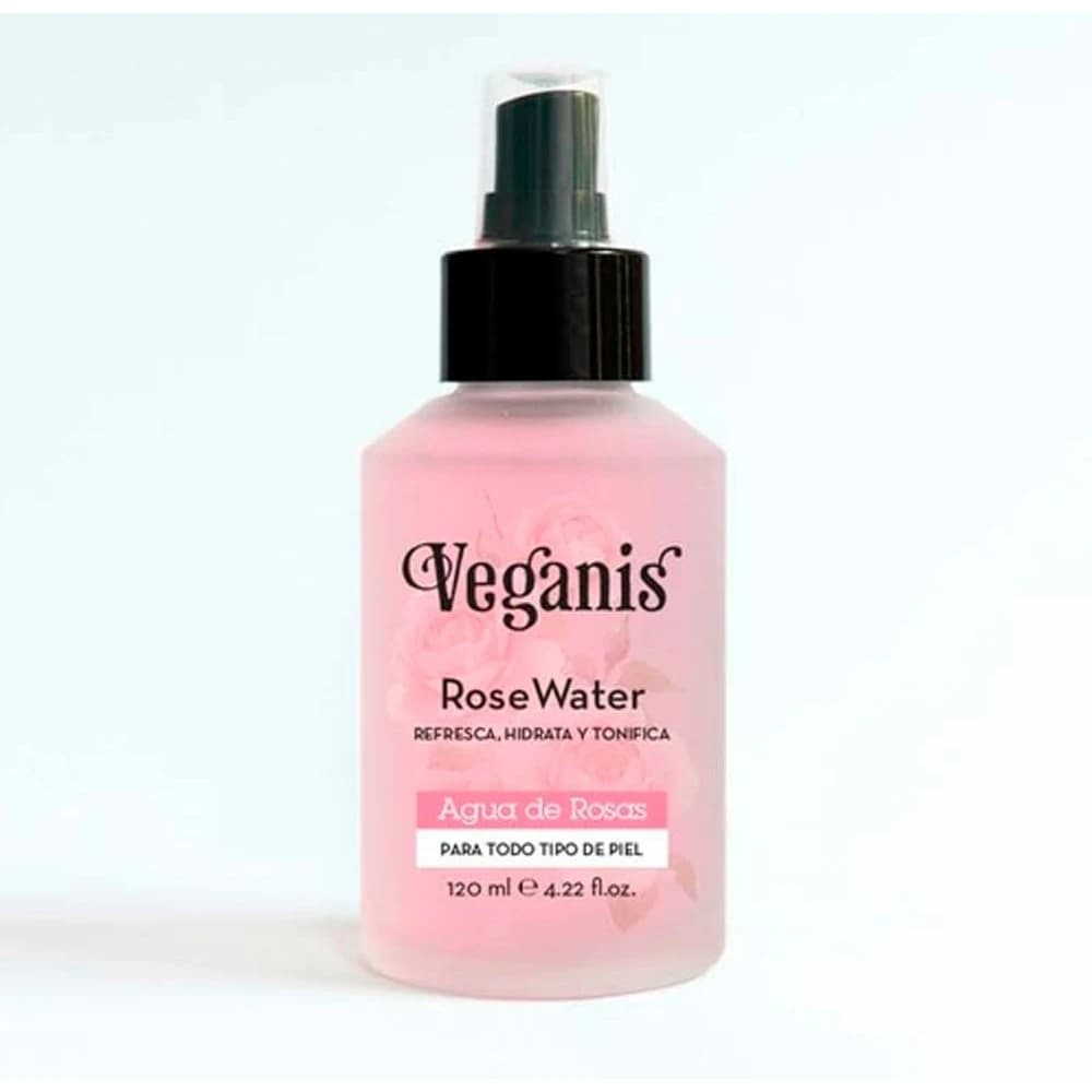 Agua de Rosas Veganis 120 ml